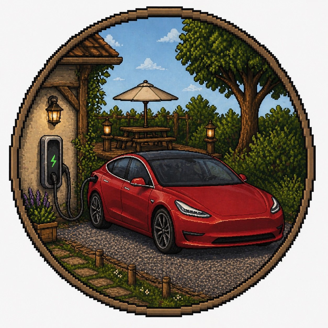 Borne de recharge électrique Vosges Châtenois